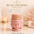 Buda Dharma · vela de 4 caras