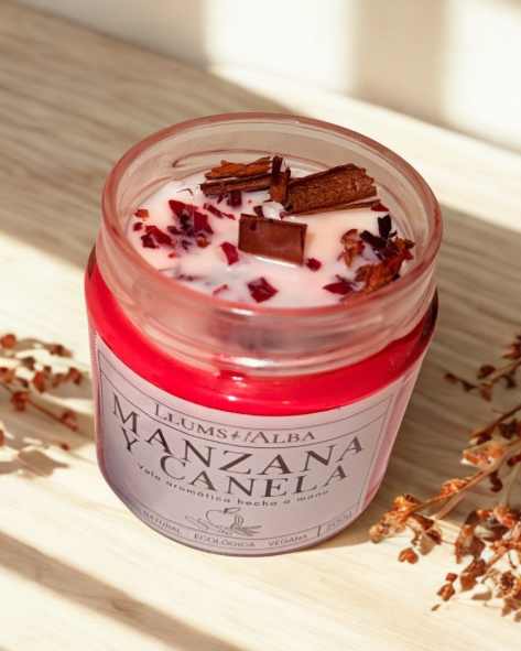Vela aromática Manzana y Canela