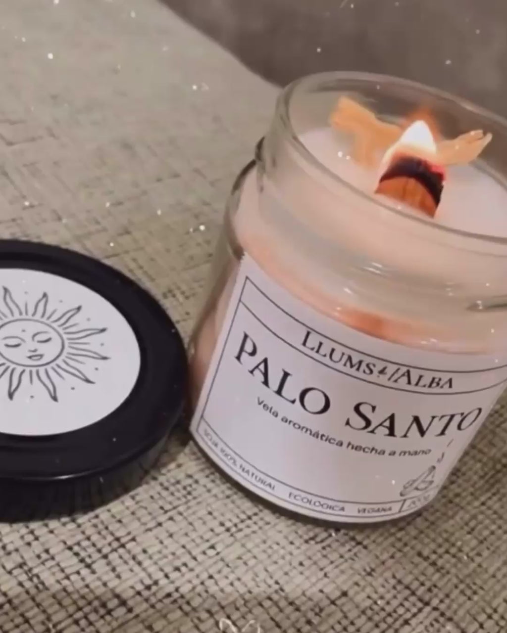 Vela aromática Palo Santo