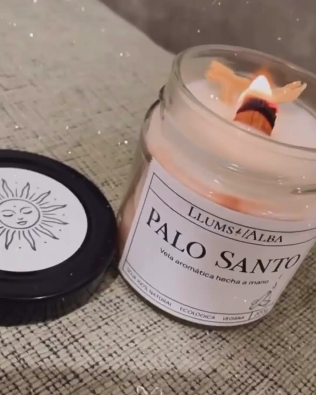 Vela aromática Palo Santo