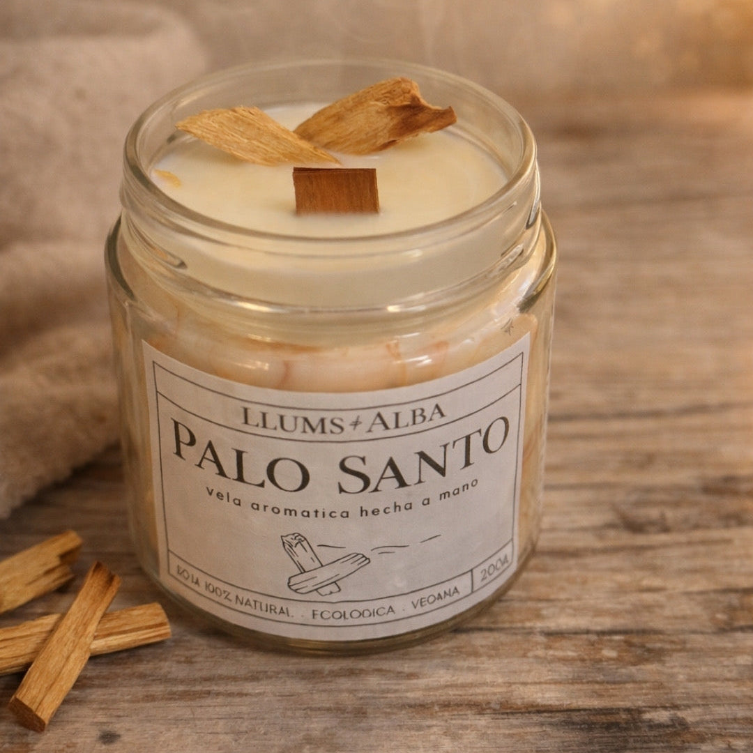 Vela aromática Palo Santo